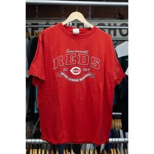 Cincinnati Reds MLB Baseball T-Shirt Red Men's Size Large